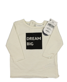 Nové krémové triko s nápisem Next