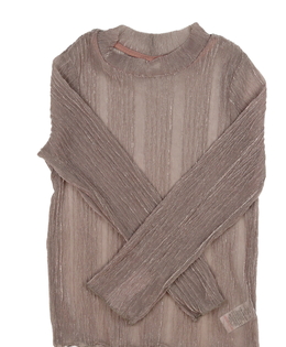 Růžové lesklé průsvitné triko Next