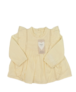 Nová žlutá halenka s volánky M&S