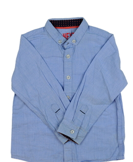 Modrá melírovaná košile Next