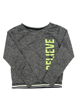 Šedé melírované kratší triko George