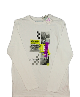 Nové bílé triko s obrázkem Primark 