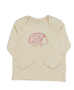 Krémové triko s ježkem Mothercare
