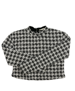 Světlý vzorovaný crop top Primark