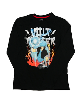 Černé triko s anime motivem vel. 170