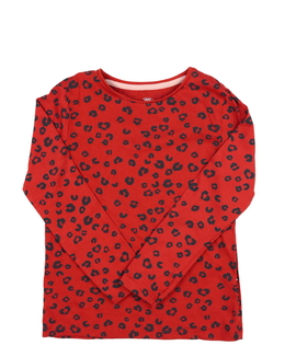 Cihlové vzorované triko F&F