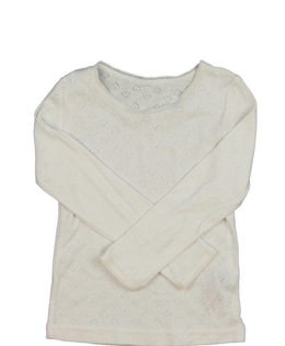 Krémové madeirové triko Primark 