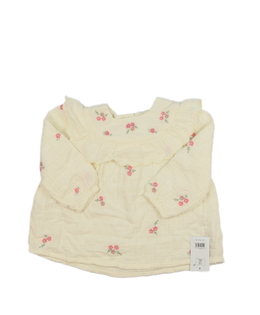 Nová krémová halenka s květinami George