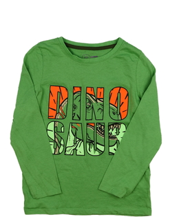 Zelené triko s dinosaurem 