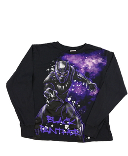 Tmavé triko Marvel Black Panther 