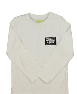 Bílé melírované triko 