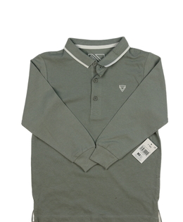 Nové šedé triko s límečkem 