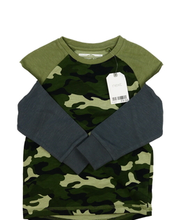 Nové zelené maskáčové triko Next