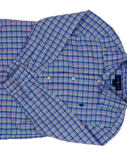 Modrá pruhovaná košile Ralph Lauren 