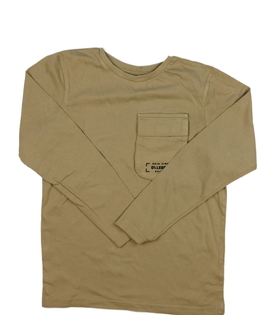 Hnědé triko s kapsou George