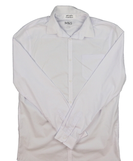 Bílá společenská košile vel. 176 M&S