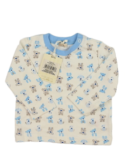 Nové krémové triko se zvířátky 