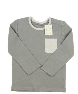 Nové šedé triko s kapsičkou George
