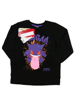 Nové černé triko Pokémon 