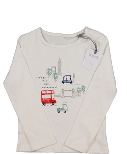 Nové bílé triko s auty Tu 