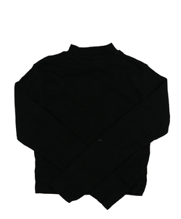 Černý crop top 