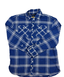 Modrá pruhovaná košile Ralph Lauren 