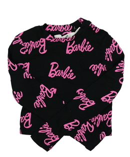 Černý crop top Barbie H&M