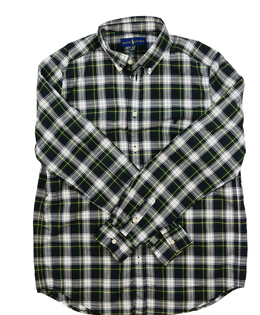 Zeleno-bílá košile vel. 18-20 let Ralph Lauren 