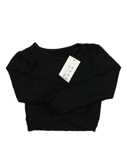 Nový černý crop top 
