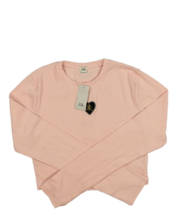 Nový růžový crop top River Island 