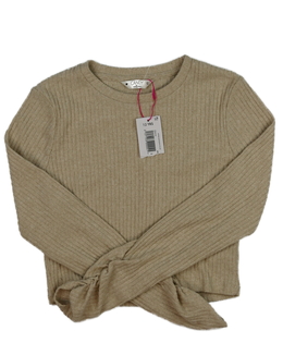 Nový hnědý crop top 