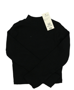Nový černý crop top 