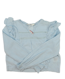 Nová světle modrá crop halenka H&M