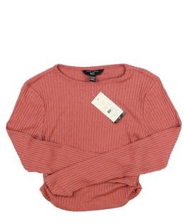 Nový starorůžový crop top New Look 