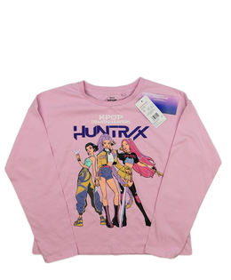 Nové růžové triko K-pop 