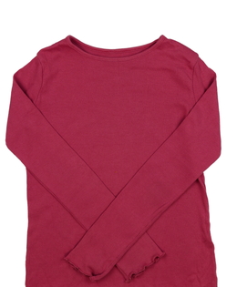 Růžové žebrované triko H&M