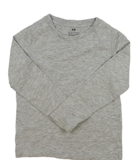 Šedé melírované triko H&M