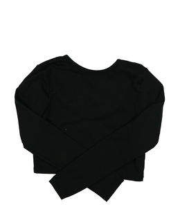 Černý sportovní crop top F&F