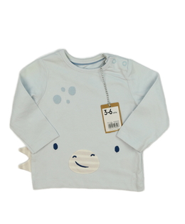 Nové modré triko Mothercare