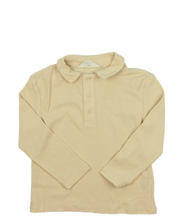 Hnědé triko s límečkem H&M