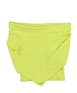Nový žlutý stylový crop top 