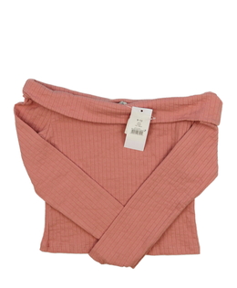 Nový růžový crop top George