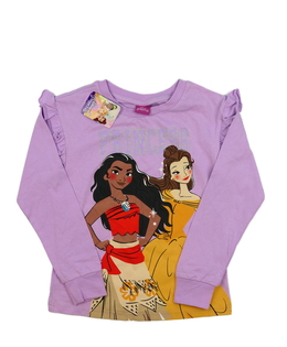Nové růžové triko s volánky a princeznami Disney 
