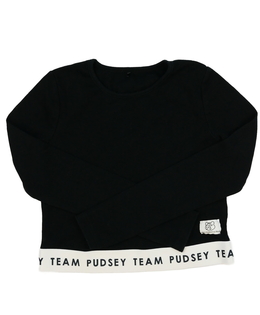 Černý crop top George