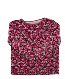 Růžově květinové triko Primark 