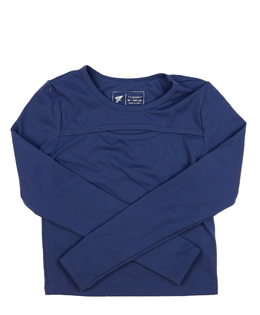 Modrý sportovní crop top Primark 