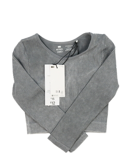 Nový šedý crop top F&F