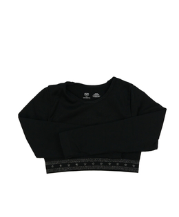 Černý crop top F&F