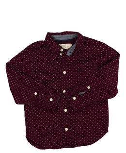 Tmavě vínová košile H&M