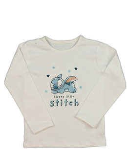 Bílé triko Stitch Disney George